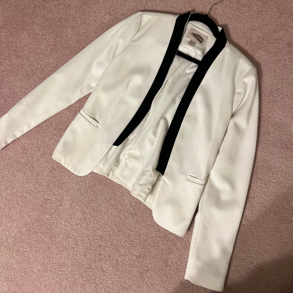 White blazer